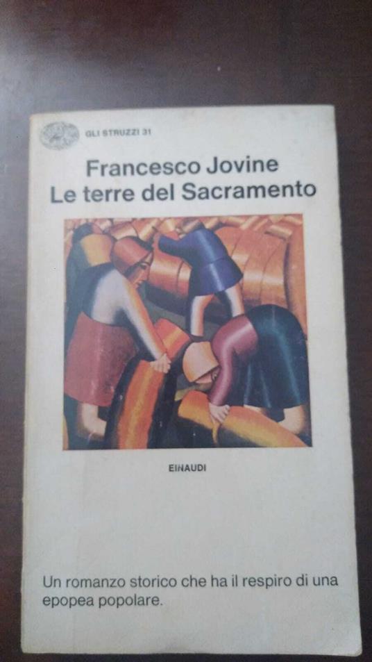 Le terre del Sacramento - Francesco Jovine - copertina