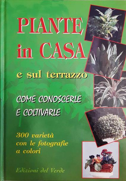 Piante in casa e sul terrazzo. Come conoscerle e coltivarle - copertina