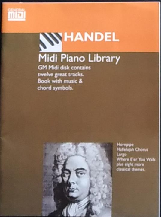 Handel. Midi Piano Library - copertina