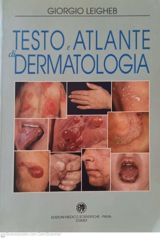 Testo e atlante di dermatologia - Giorgio Leigheb - copertina