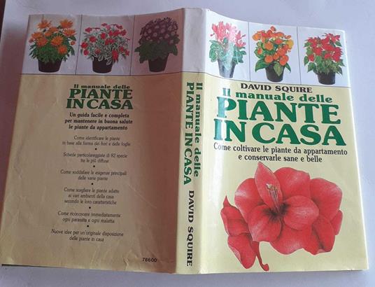 Il manuale delle piante in casa - David Squire - copertina