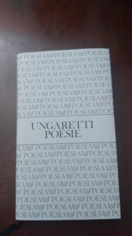 Poesie - Giuseppe Ungaretti - copertina