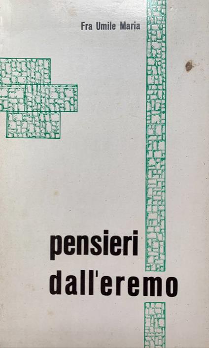 Pensieri dell'eremo - copertina