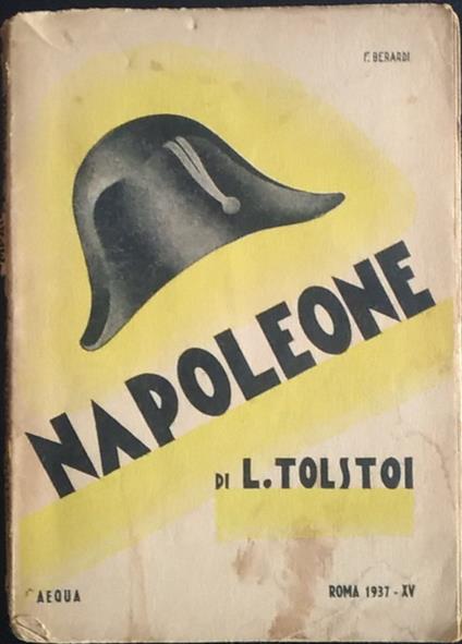 Napoleone e la campagna di Russia - Lev Tolstoj - copertina