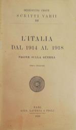 L' Italia dal 1914 al 1918. Pagine sulla guerra
