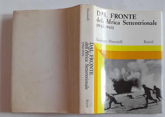 Dal fronte dell'Africa Settentrionale (1942-1943) - Giuseppe Mancinelli - copertina