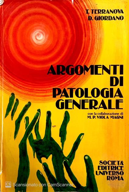 Argomenti di patologia generale - copertina