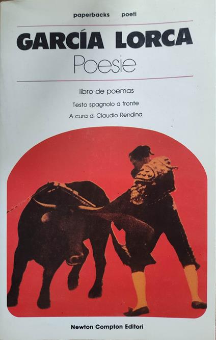 Poesie - Libro de poemas - Federico García Lorca - copertina