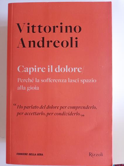 Capire il dolore - Vittorino Andreoli - copertina