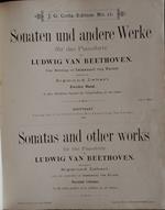 Sonatas and other works for the pianoforte