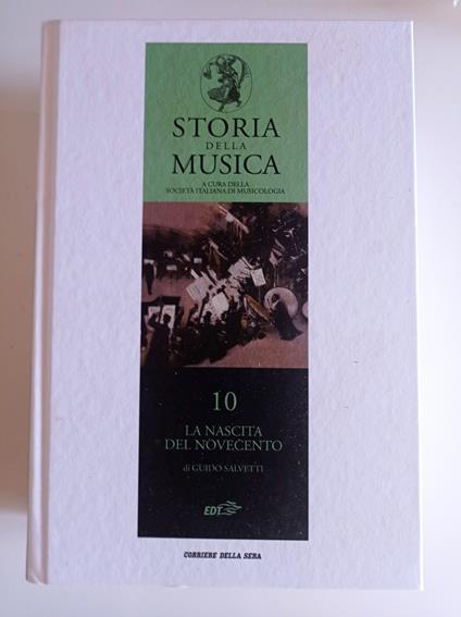 Storia della Musica 10 - Guido Salvetti - copertina