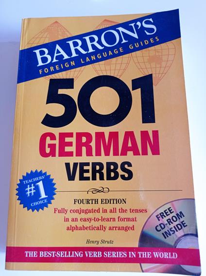 501 German Verbs - copertina