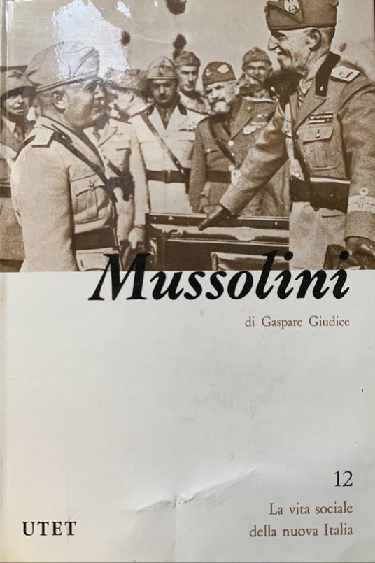 Mussolini - Gaspare Giudice - copertina