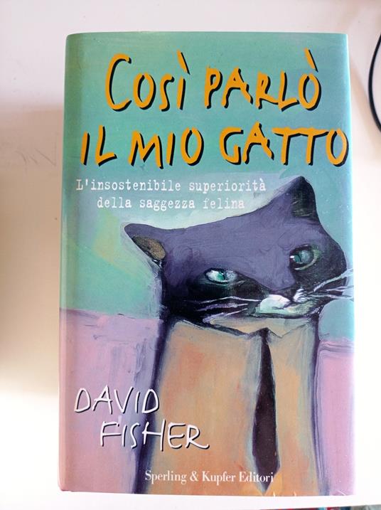 Così parlò il mio gatto - David Fisher - copertina