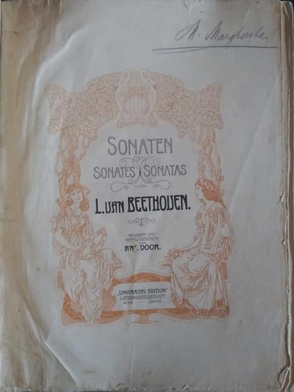 Sonaten - Ludwig van Beethoven - copertina