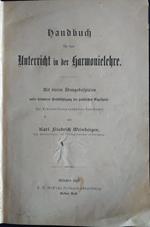 handbuch für den unterricht in der harmonielehre