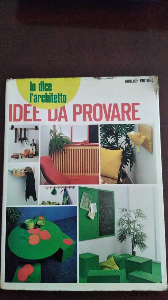 Lo dice l'architetto idee da provare - copertina