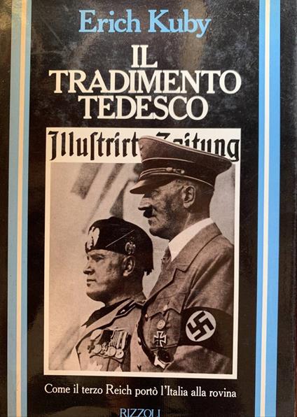 Il tradimento tedesco - Erich Kuby - copertina