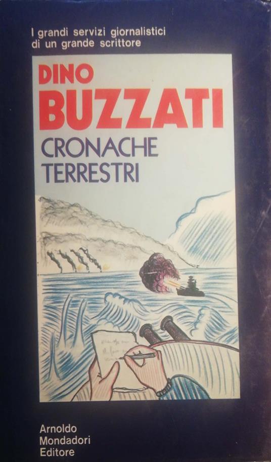 Cronache terrestri - Dino Buzzati - copertina