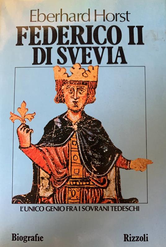 Federico II di Svevia - Eberhard Horst - copertina