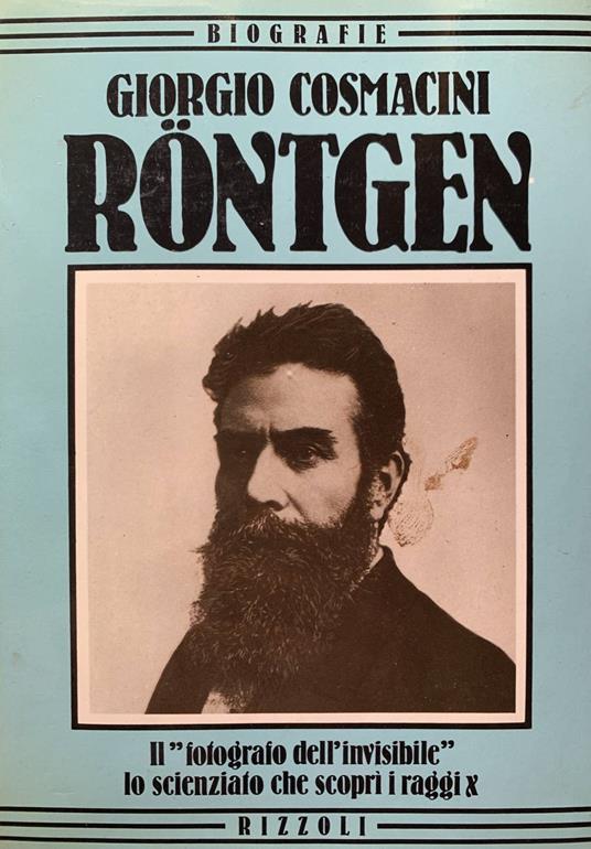 Rontgen - Giorgio Cosmacini - copertina