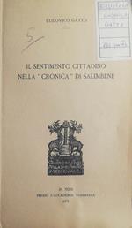 Il sentimento cittadino nella cronica di Salimbene