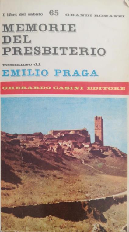 Memorie del presbiterio - Emilio Praga - copertina