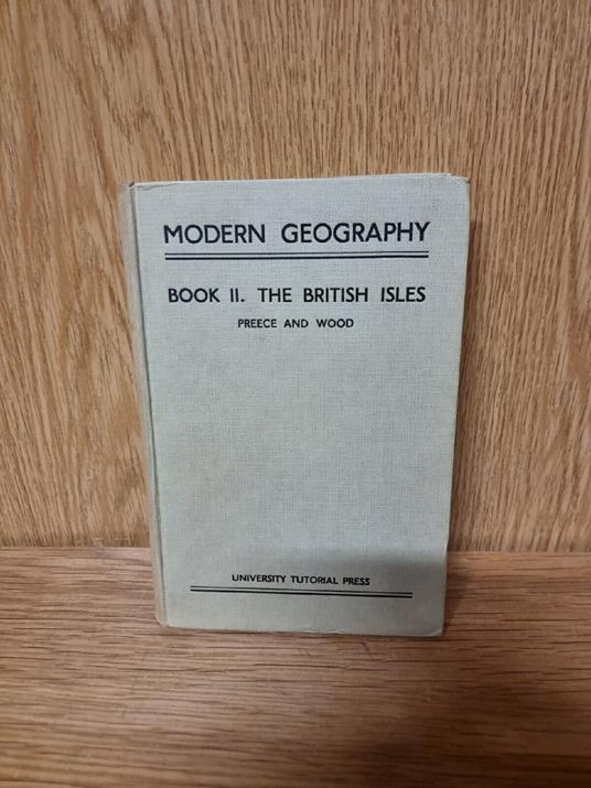 Modern Geography Book II the British Isles - copertina