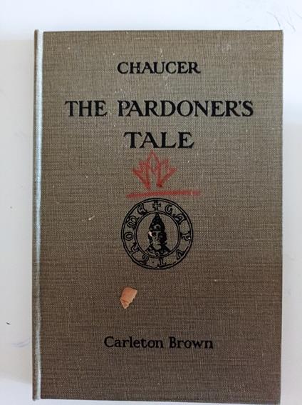 The pardoner's tale - Geoffrey Chaucer - copertina