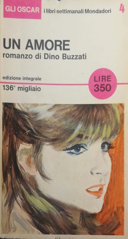 Un amore - Dino Buzzati - copertina