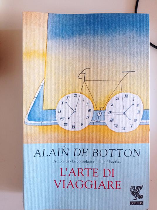 L' arte di viaggiare - Alain de Botton - copertina