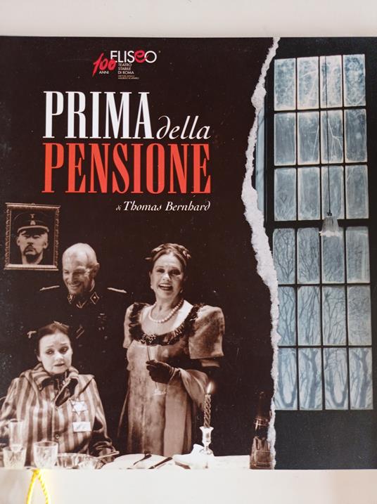 Prima della pensione - Thomas Bernhard - copertina