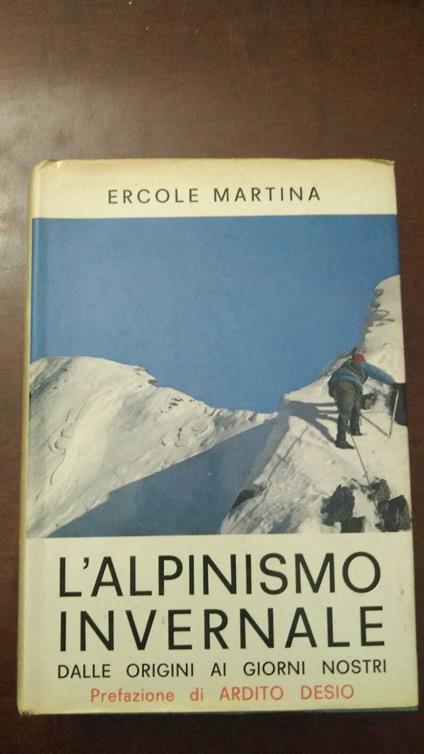 L' alpinismo invernale - Ercole Martina - copertina