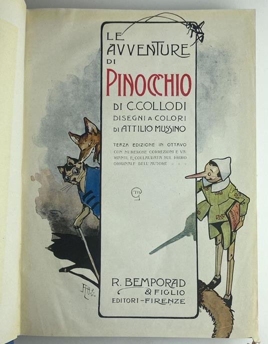 Le avventure di Pinocchio Edizione illustrata da MinaLima