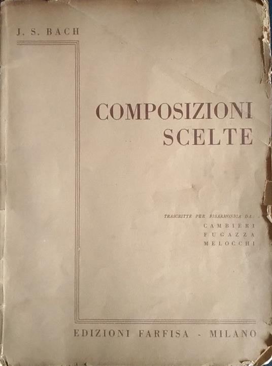 Composizioni scelte - S. J. Weiner - copertina