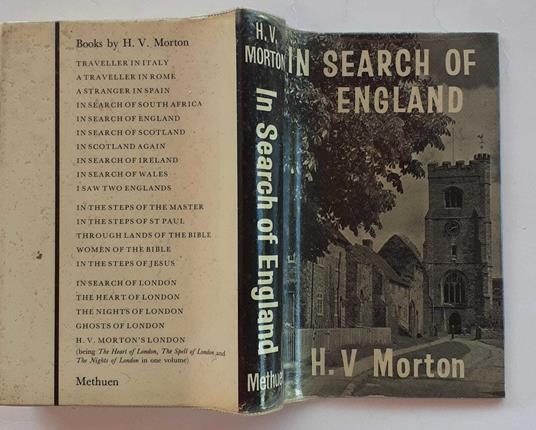 In search of england - H. V. Morton - copertina