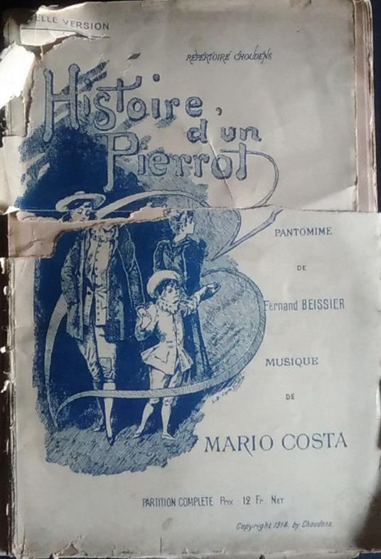 Histoire d'un Pierrot - Mario Costa - copertina