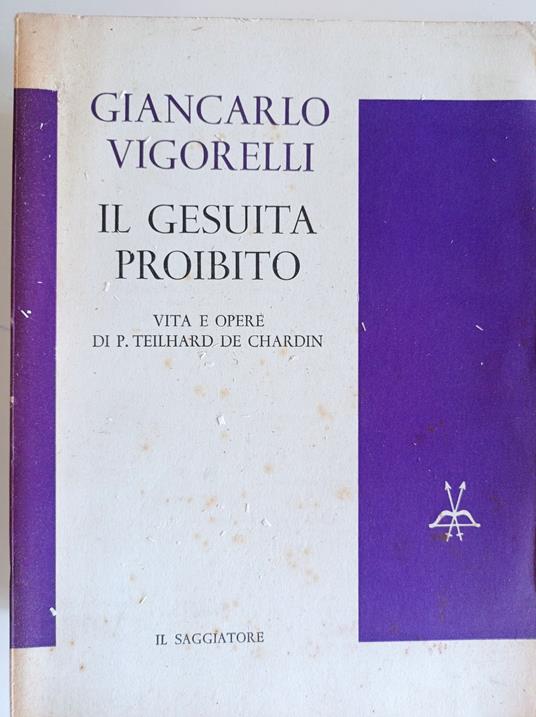 Il gesuita proibito - Giancarlo Vigorelli - copertina