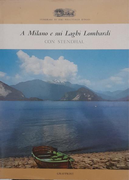 A Milano e sui laghi lombardi con Stendhal - copertina