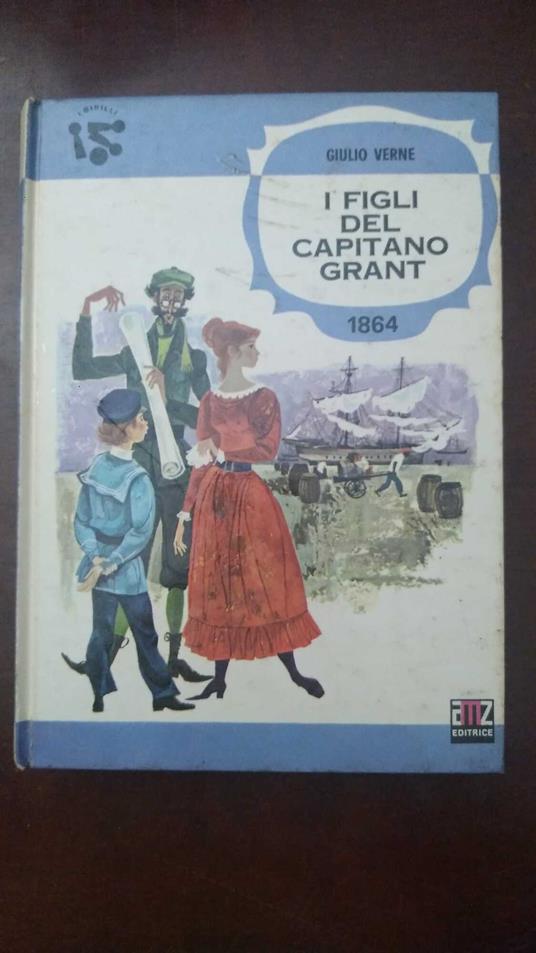 I figli del capitano Grant - Jules Verne - copertina