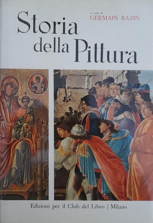 Storia della pittura - Germain Bazin - copertina