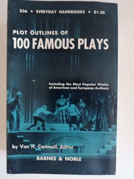 Plot outlines of 100 famous plays - copertina