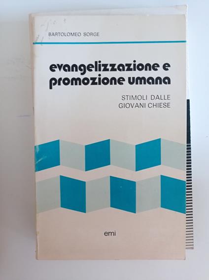 Evangelizzazione e promozione umana - Bartolomeo Sorge - copertina