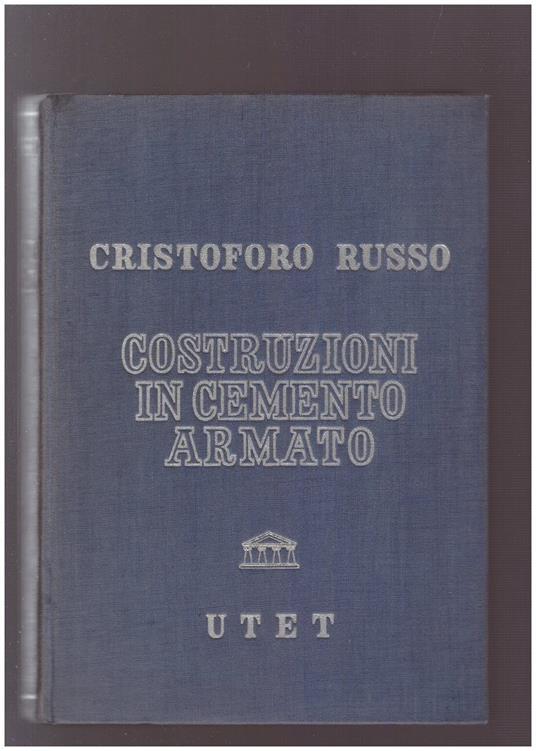 Costruzioni in cemento armato - Cristoforo Russo - copertina