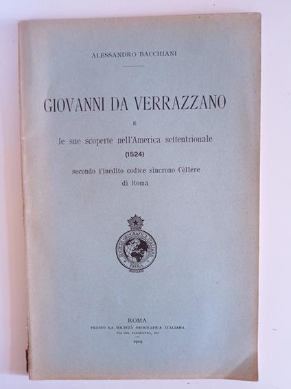 Giovanni da Verrazzano - copertina