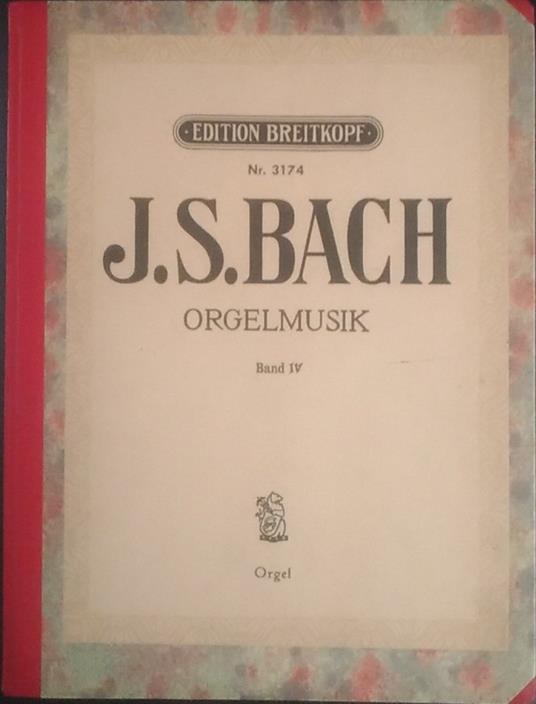 Orgelmusik - S. J. Weiner - copertina