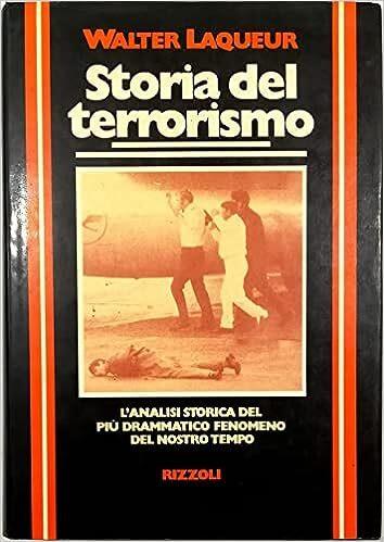 Storia del terrorismo - Walter Laqueur - copertina