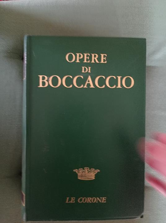 Opere di Boccaccio - Cesare Segre - copertina