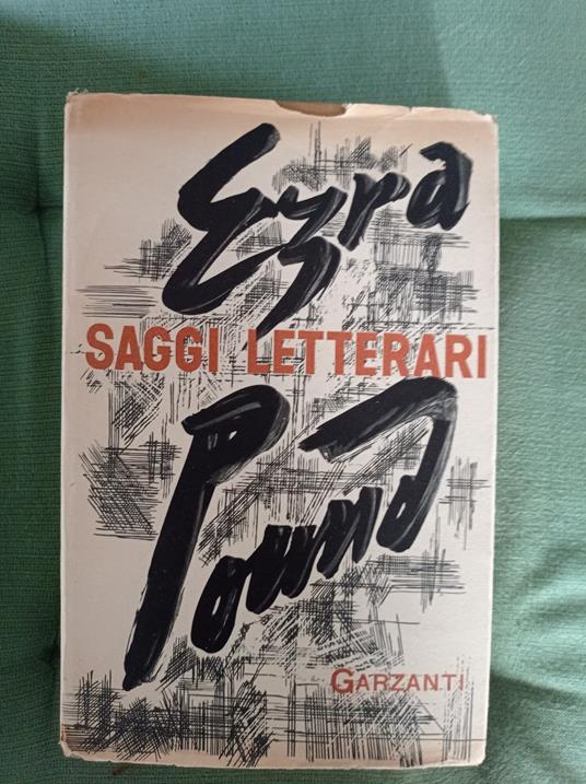 Saggi Letterari - Ezra Pound - copertina