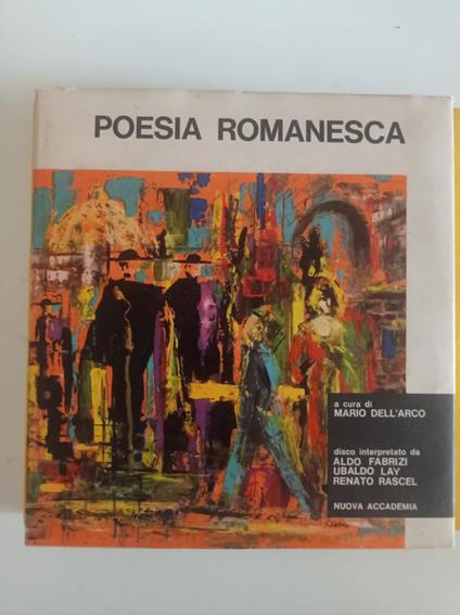 Poesia romanesca - Mario Dell'Arco - copertina